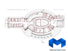 دانلود پلان معماری کلینیک (1)