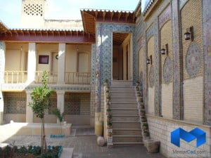 دانلود پاورپوینت برداشت خانه ضیائیان - (www.memarcad.com)