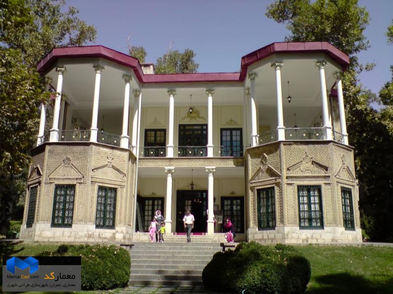 کاخ های نیاوران و گلستان-(www.memarcad.com)